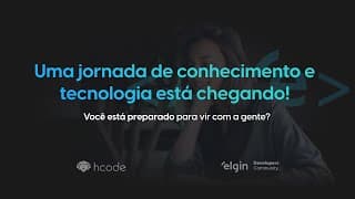 Uma jornada de conhecimento e tecnologia está chegando!