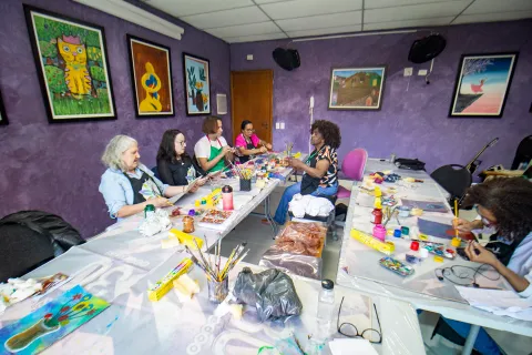 Ateliê: Pintura criativa
