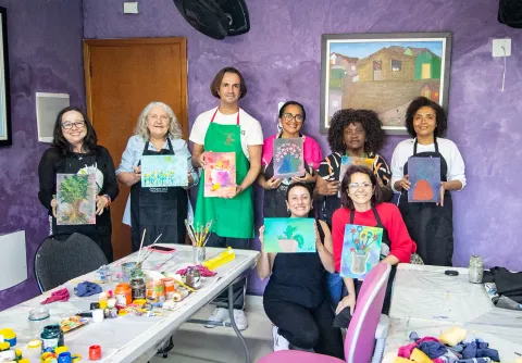 Ateliê: Pintura criativa