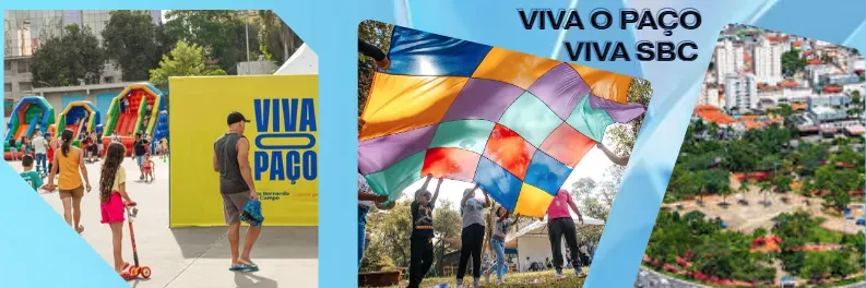 VIVA O PAÇO: Lazer para toda a família no Paço Municipal