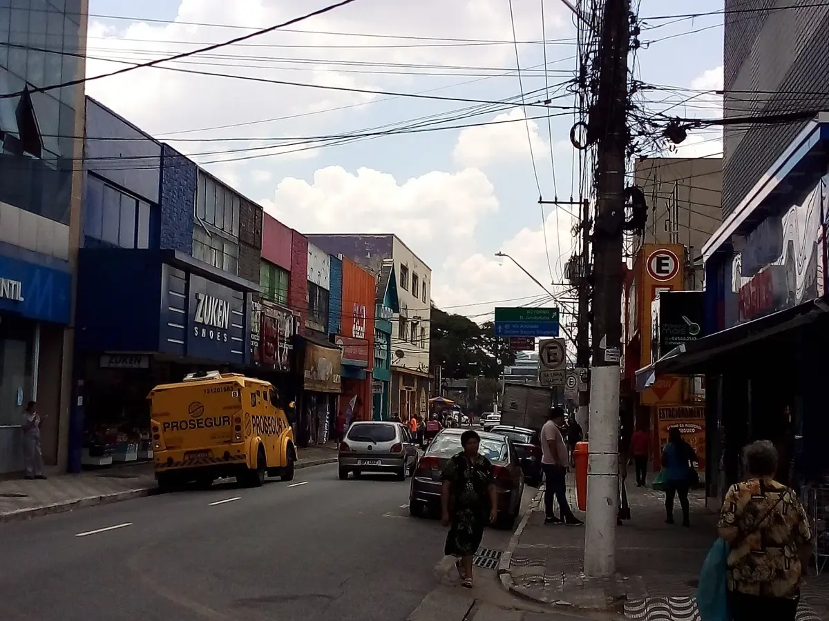 Rua Marechal Deodoro: o coração do comércio no centro de São Bernardo